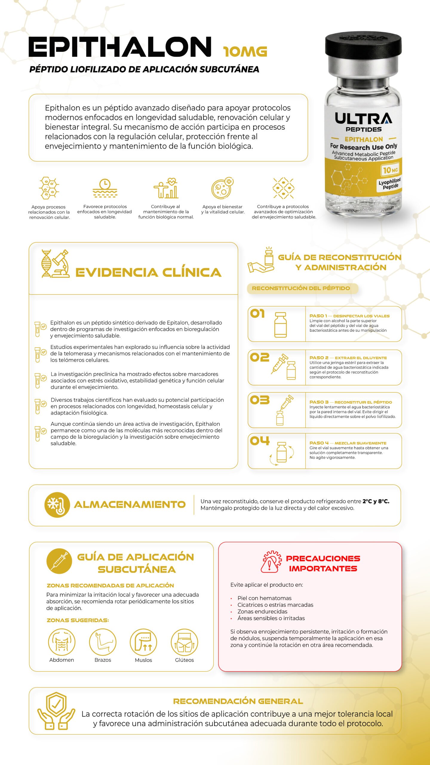EPITHALON 10MG - Imagen 3