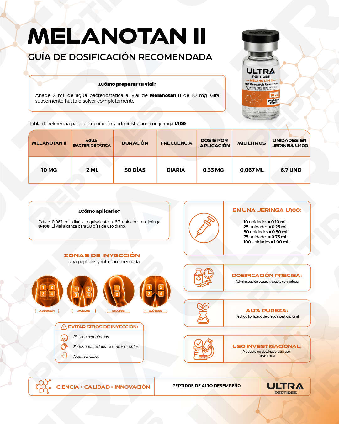 MELANOTAN II 10MG - Imagen 3