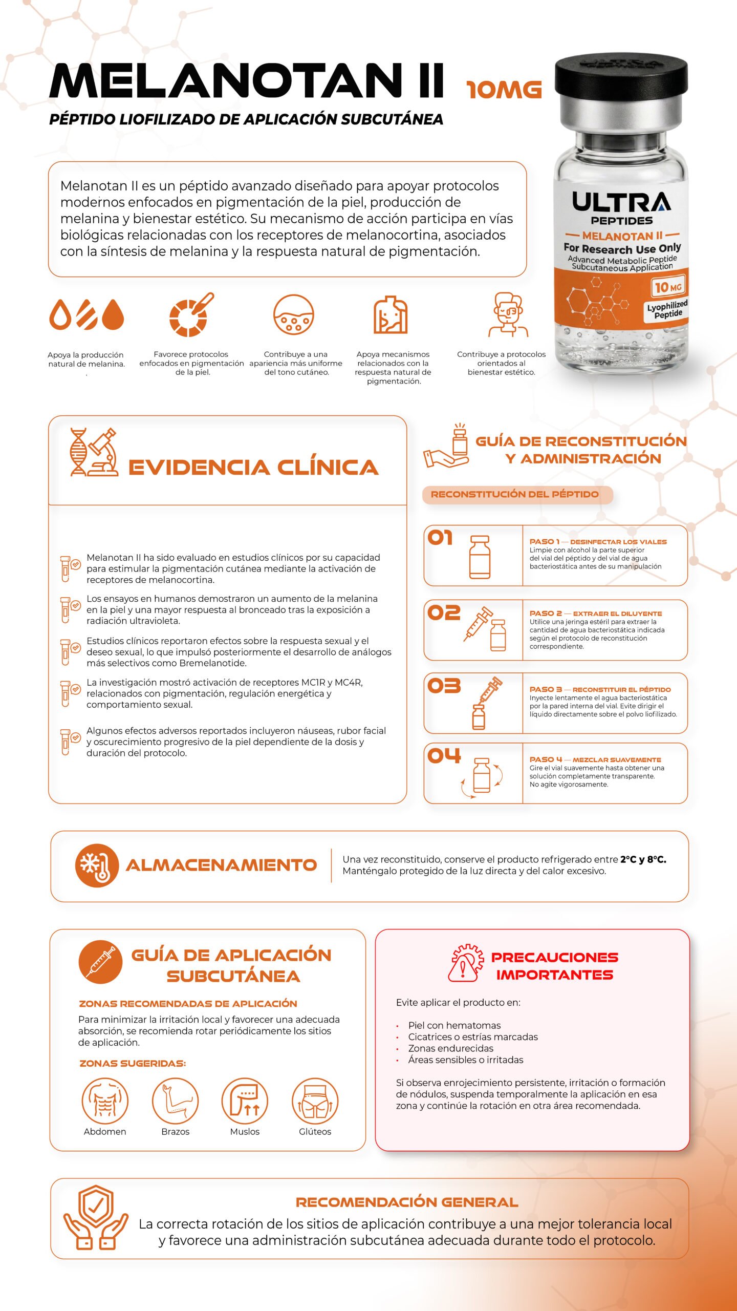 MELANOTAN II 10MG - Imagen 2