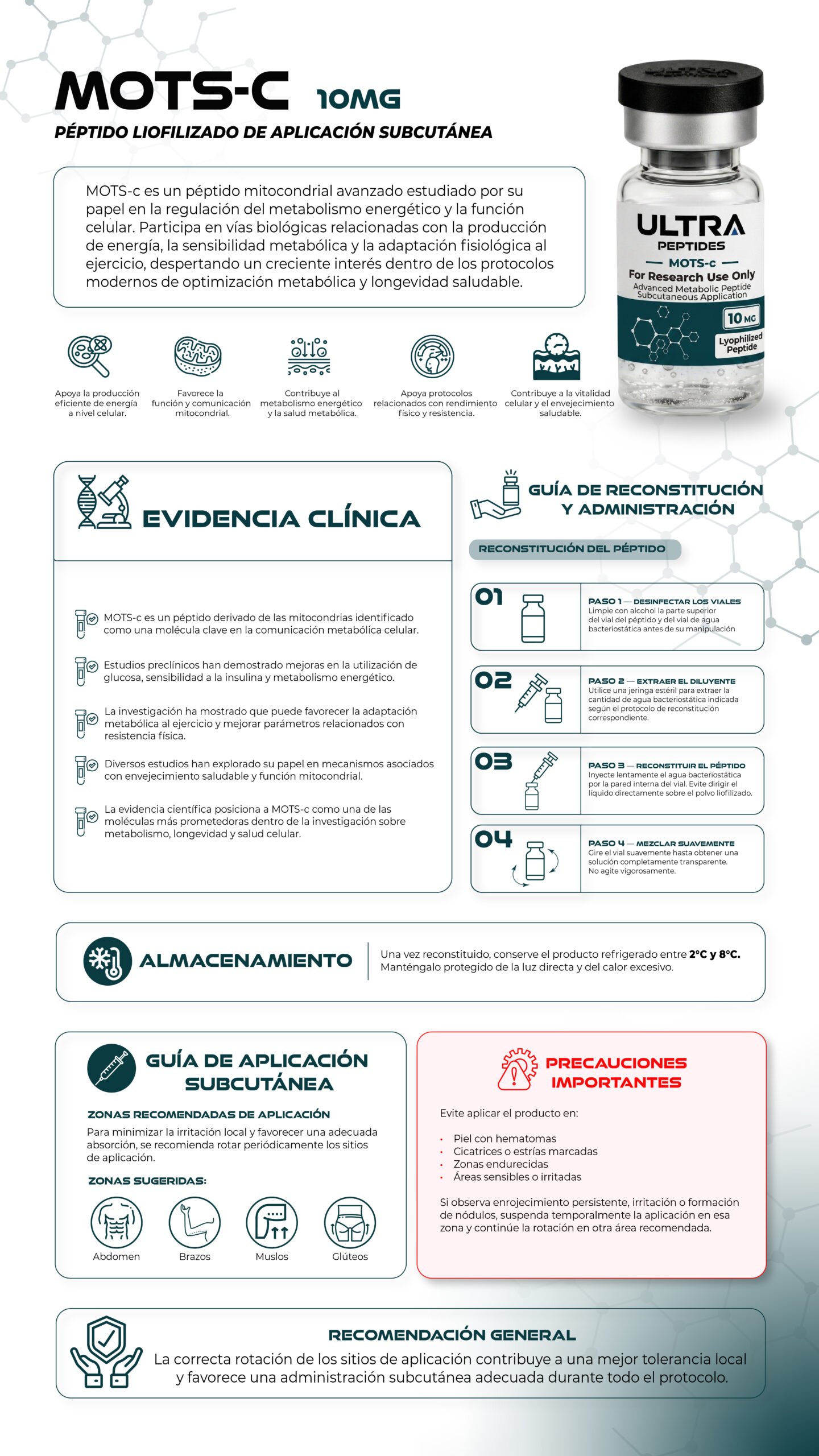 MOTS-C 10MG - Imagen 3